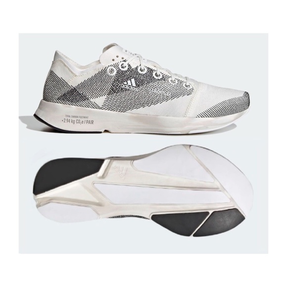 Adidas Adizero X Allbirds 2.94 KG CO2E Women Shoes White Black GZ4283 NEW Multi - Picture 7 of 7